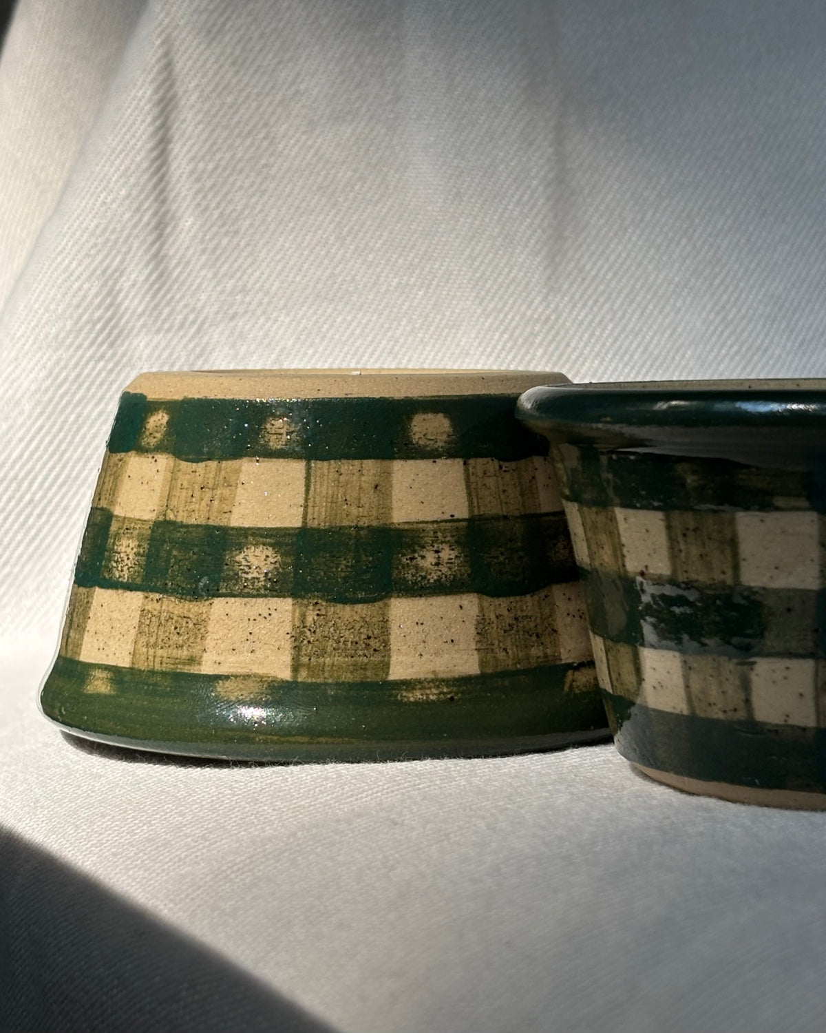 Gingham Ramekin