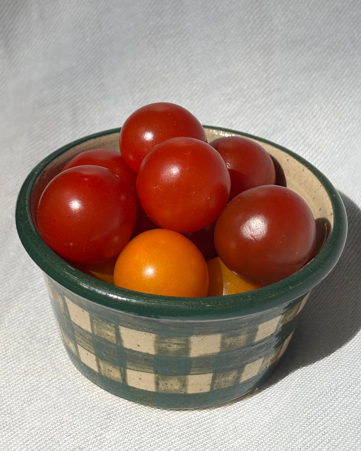 Gingham Ramekin